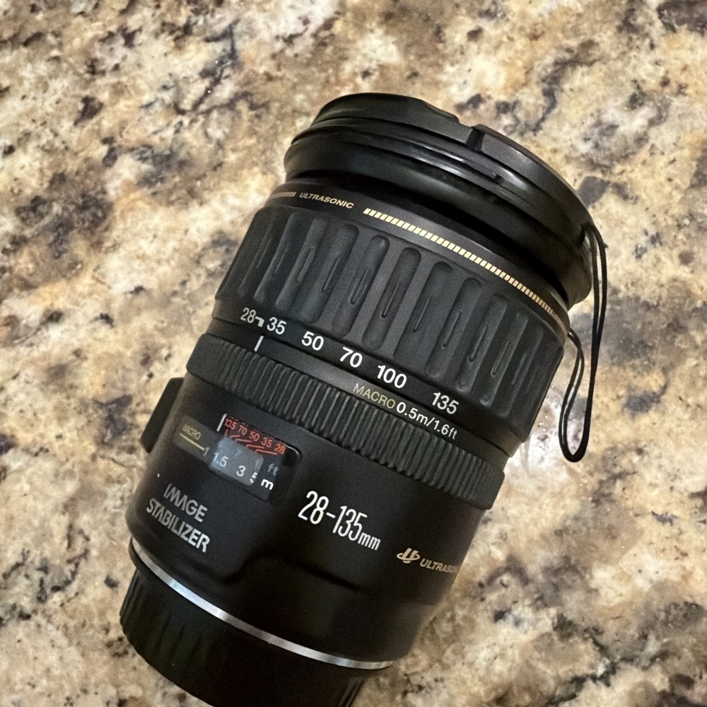 Canon EF 28-135mm f/3.5-5.6 IS USM Zoom Lens Canon EF Mount 72mm